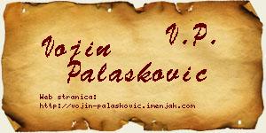 Vojin Palasković vizit kartica